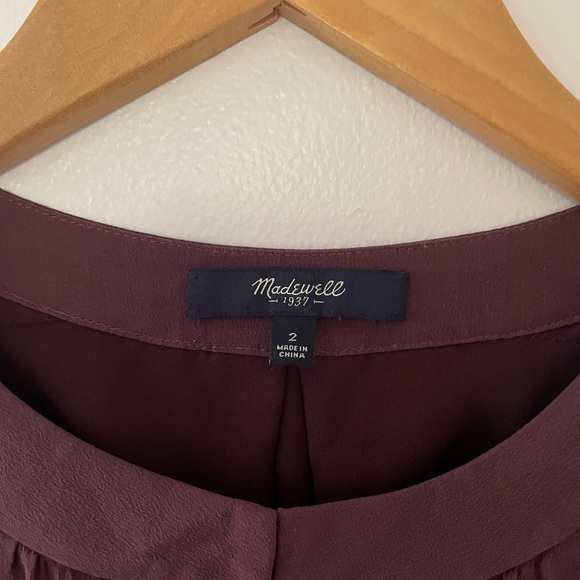 CONSIGNED - Madewell Silk Mini Dress - Picture 2 of 3